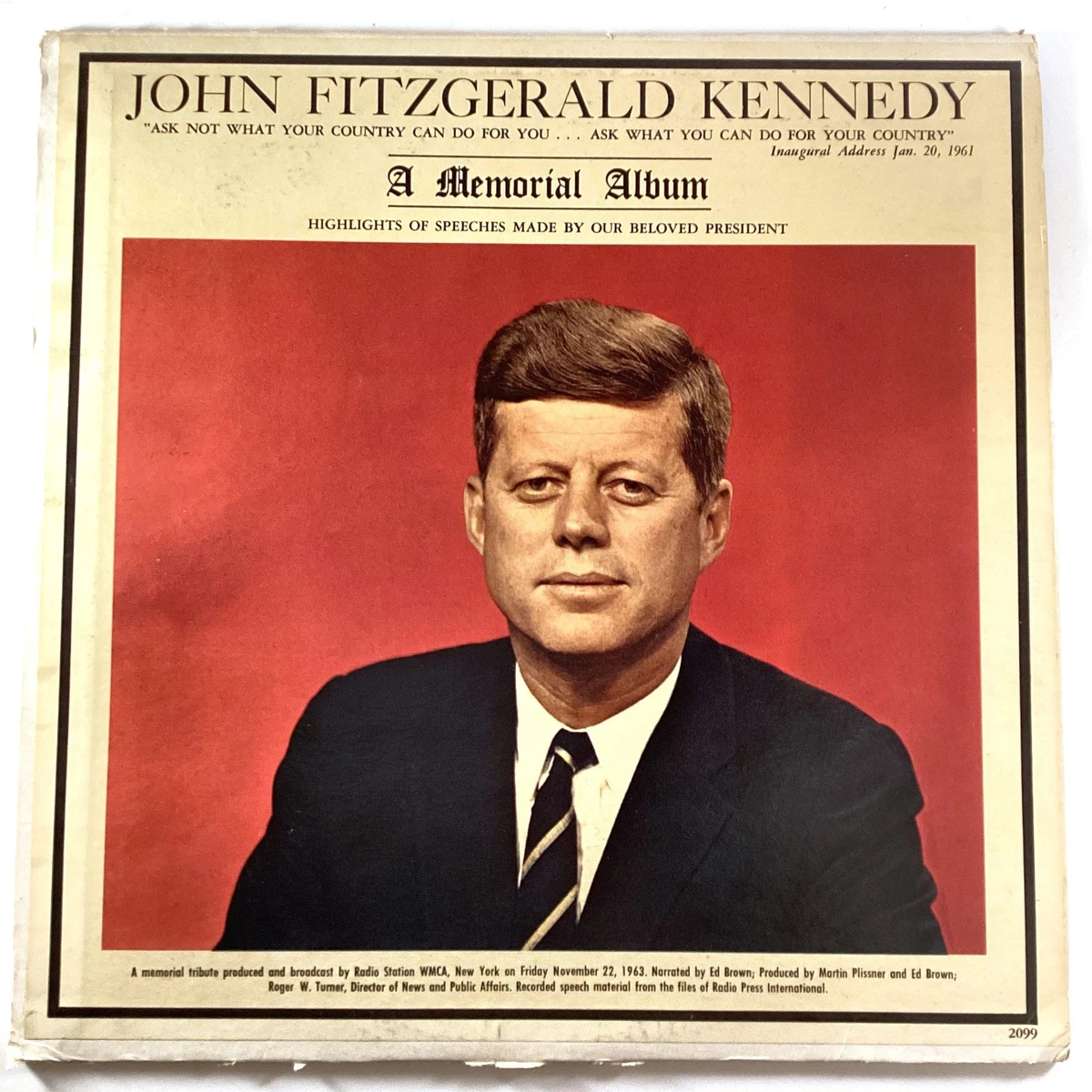 John F Kennedy Album In Vinyl Records for sale - eBay