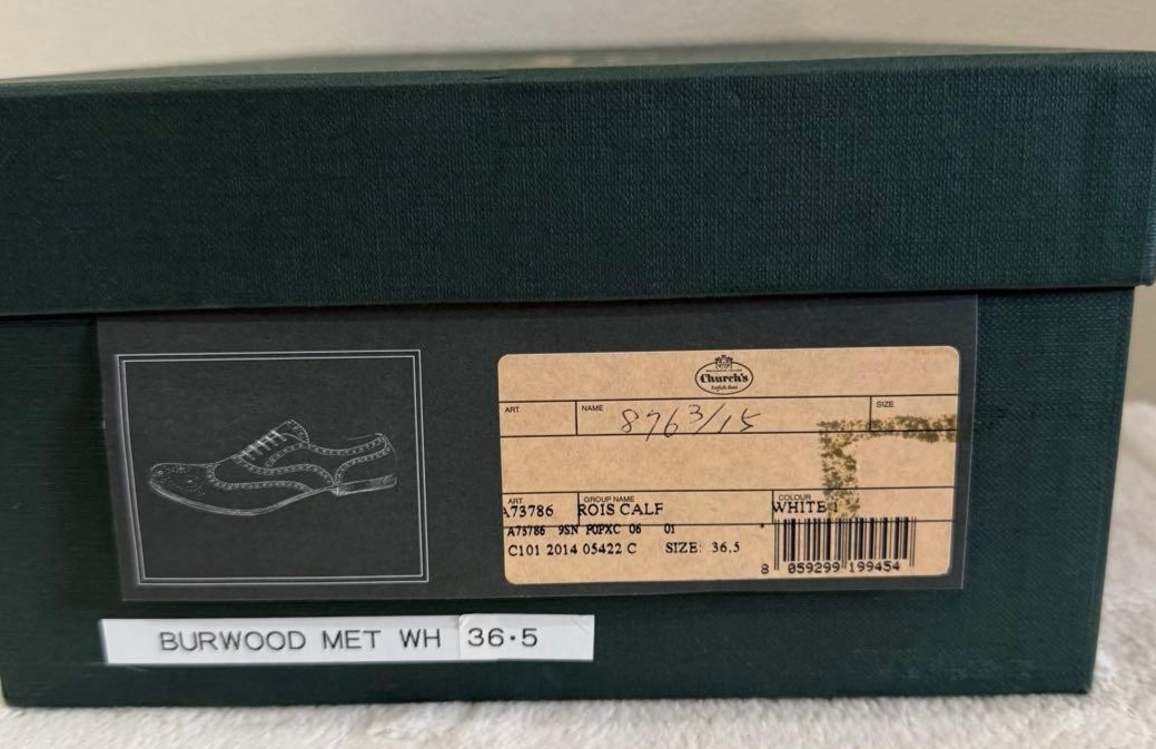 Church's Women's Shoes BURWOOD Size:6.5 p4wkujut | eBay