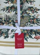 Williams-Sonoma T’Was The Night Before Xmas Tablecloth 70”x108”