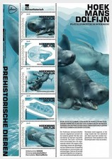 NETHERLANDS 2023 FAUNA Prehistoric Animals HOEKMAN S DOLPHIN - S/S MNH
