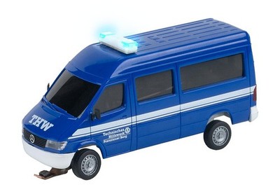 Faller 161427 H0 CarSystem MB Sprinter THW mit Blaulicht Bausatz od. Zubehör