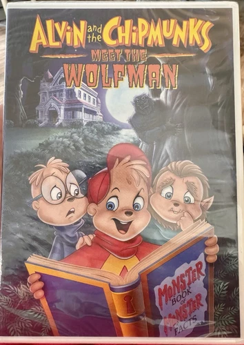 New! Sealed! Alvin and the Chipmunks Meet the Wolfman - DVD - 2000 Animation