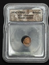 27BC-476AD Bronze - Genuine Roman Empire - ICG