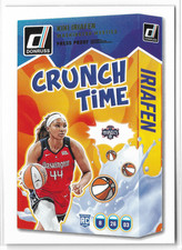 2025 Donruss WNBA Crunch Time Press Proof #20 Kiki Iriafen RC Washington Mystics