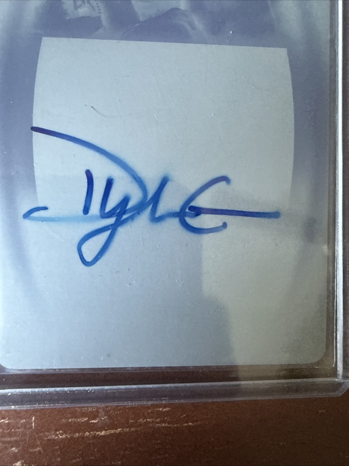 Dylan Cease 2014 Leaf Trinity Baseball Cyan Plate 1/1 Card #OS-DCI Patch AUTO view 2