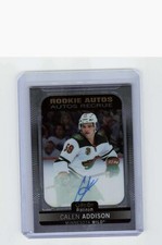 2021-22 O-Pee-Chee Platinum #R-CA Calen Addison Rookie-Autographs