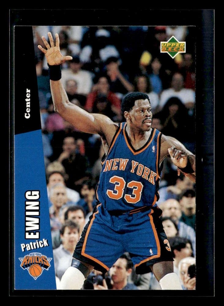 1996-97 Collector's Choice Cardzillion Folz Mini Patrick Ewing #24 IC912