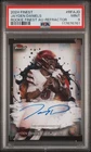 2024 Topps Finest Jayden Daniels #RFA-JD Rookie Autograph Refractor PSA Mint 9