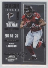 2017 Panini Contenders Optic Season Ticket Devonta Freeman #3 7l6