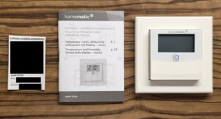 Homematic IP Temperatur & Luftfeuchtigkeitssensor innen HmIP STHD 150180A0 Top