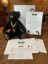 Steiff Bear Of The Year 2014 Danbury Mint With Box And Paperwork
