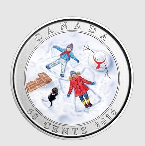 Photo of a 2016 Canada 50 Cents from an eBay listing that sold on Jul 10, 2026