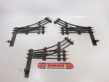 3x Bing Bg Piste 1 Tôle Doux Léger Défauts 8er Électrique Opération #EC457-4