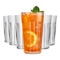 6Er Set TrinkgläSer GläSerset Stapelbar CocktailgläSer WassergläSer SaftgläSer