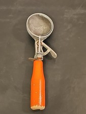 Peerless Ice Cream Scoop size 20, Wood Handle Made in USA 8.5" long