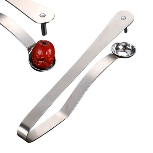 Stainless Steel Fruit Corer Premium Cherry JuJubee Core Remover Home Kitchen
