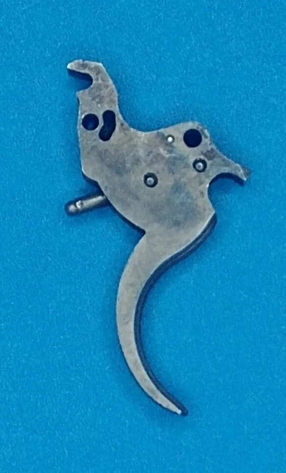 Estuche de marco S&W J endurecido 0,24" de ancho cara dentada gatillo conjunto pieza de revólver Foto 2 de 4