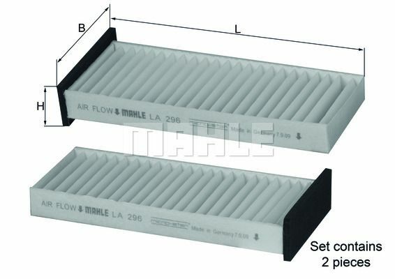 Mahle Innenraumfilter FüR Mitsubishi Carisma,Colt V,L,Lancer Vi,Pajero,Space-image