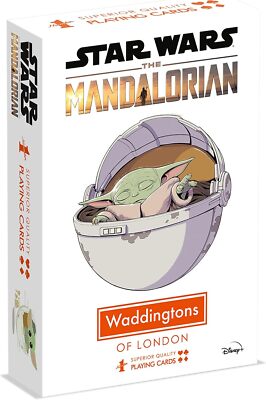 The Mandalorian - The Child Waddingtons Nummer 1 Spielkartenspiel, WM01902-DE1-1