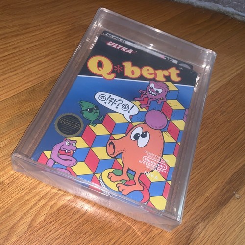 Brand New 1989 Q*Bert Qbert NES Factory Sealed H-Seam Game VGA 75 Graded - Picture 5 of 6