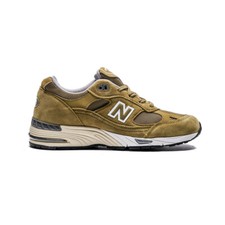 New Balance Womens 991 MiUK W991GGW Green Mos...