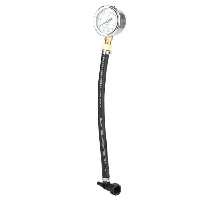 Motorcycle Digital Fuel Pressure Gauge Water Hydraulic Manometer Tester