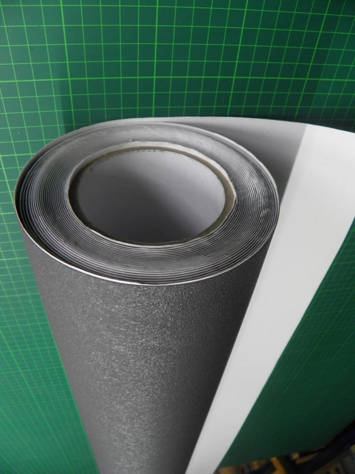 Anti Rutsch Schutz Folie dunkel grau geprägt selbstklebend, ca 115 x  50 cm Hund - Bild 3 von 4