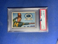 1951 Bowman #130 JIM FINKS PSA 6 EX-MT *** Centered** Just Graded**