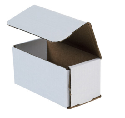 1-300 CHOOSE QUANTITY 6x3x3 Corrugated White Mailers Packing Boxes 6'' x 3'' x 3''