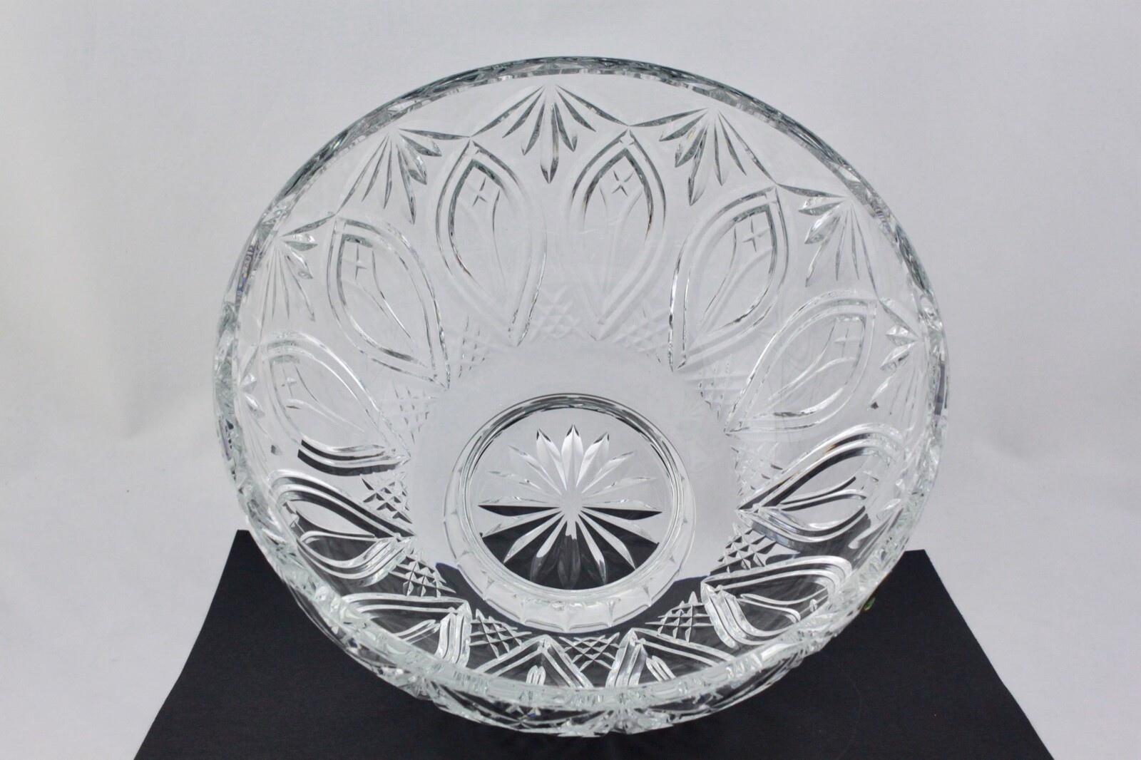 WATERFORD CRYSTAL 10" ASHBURY FOOTED BOWL - MINT