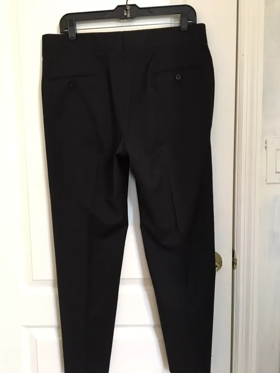 Pantalones de vestir para mujer ARMANI COLLECZIONI color negro talla 40 R RN 010372