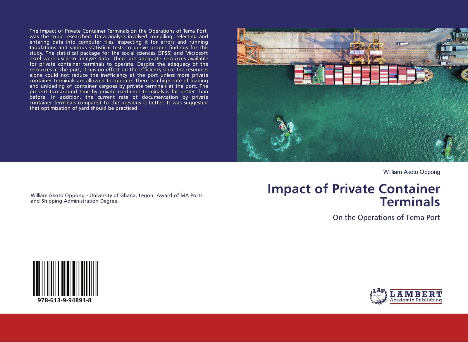 Thumbnail - Impact Of Private Container Terminals On The Operations Of Tema Port