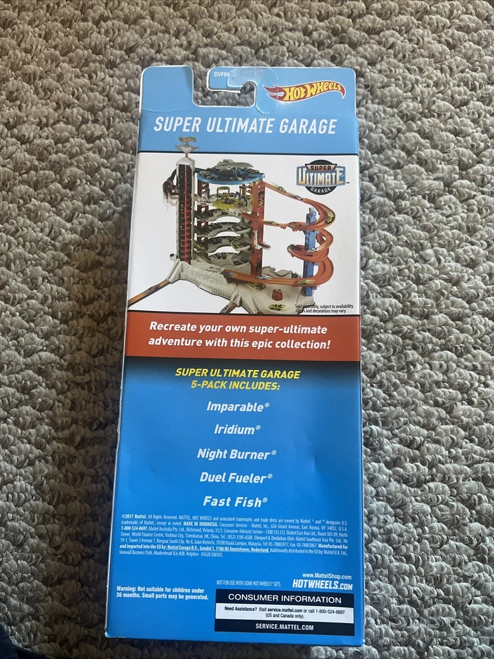 Hot Wheels: Super Ultimate Garage 2017 paquete de 5 DVF99 (46) Foto 2 de 2