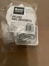 Armorguard Deluxe White Plastic  Rail Hardware Kit | Fiberon Exterior