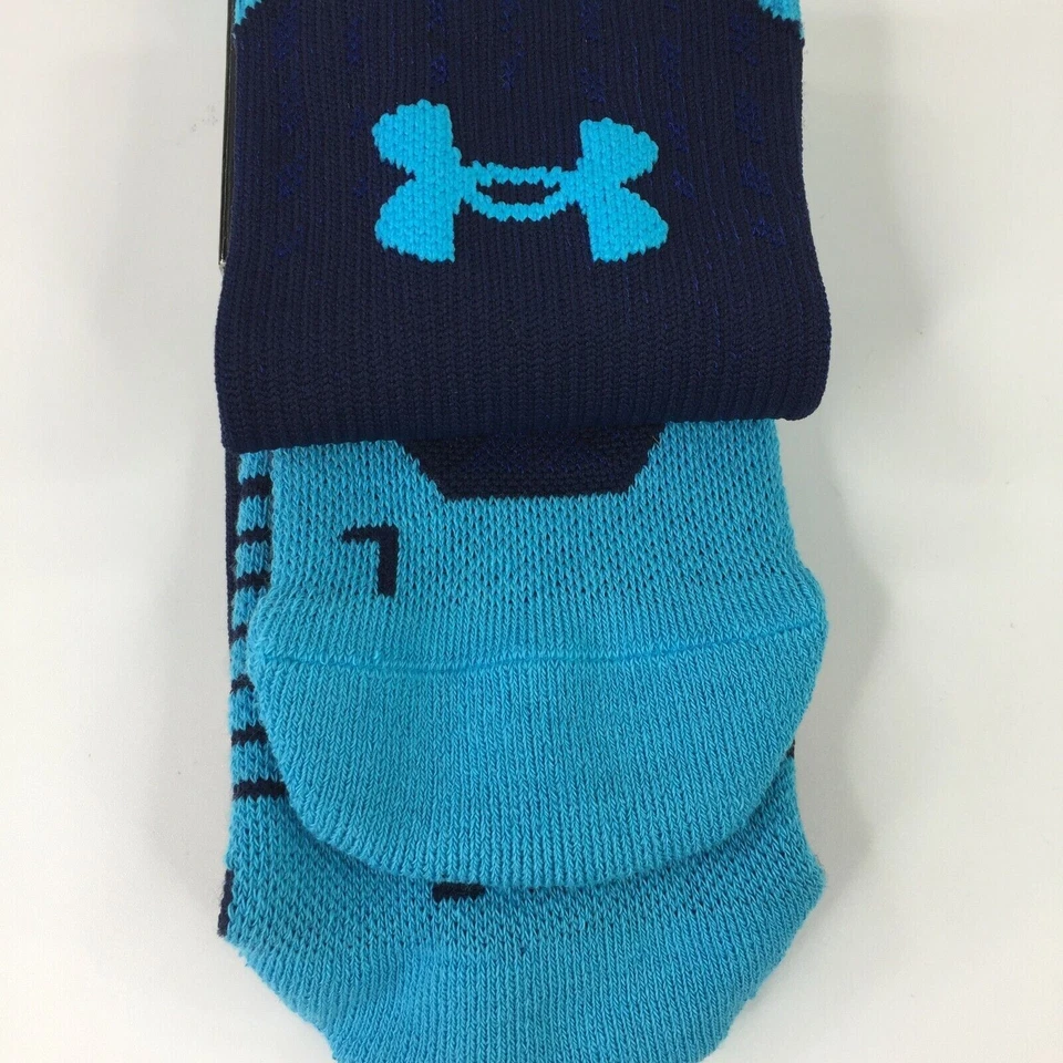 Under Armour SC30 баскетбол экипажа носки 1 пара молодежи большой синий коралл совершенно новый - Изображение 4 из 4