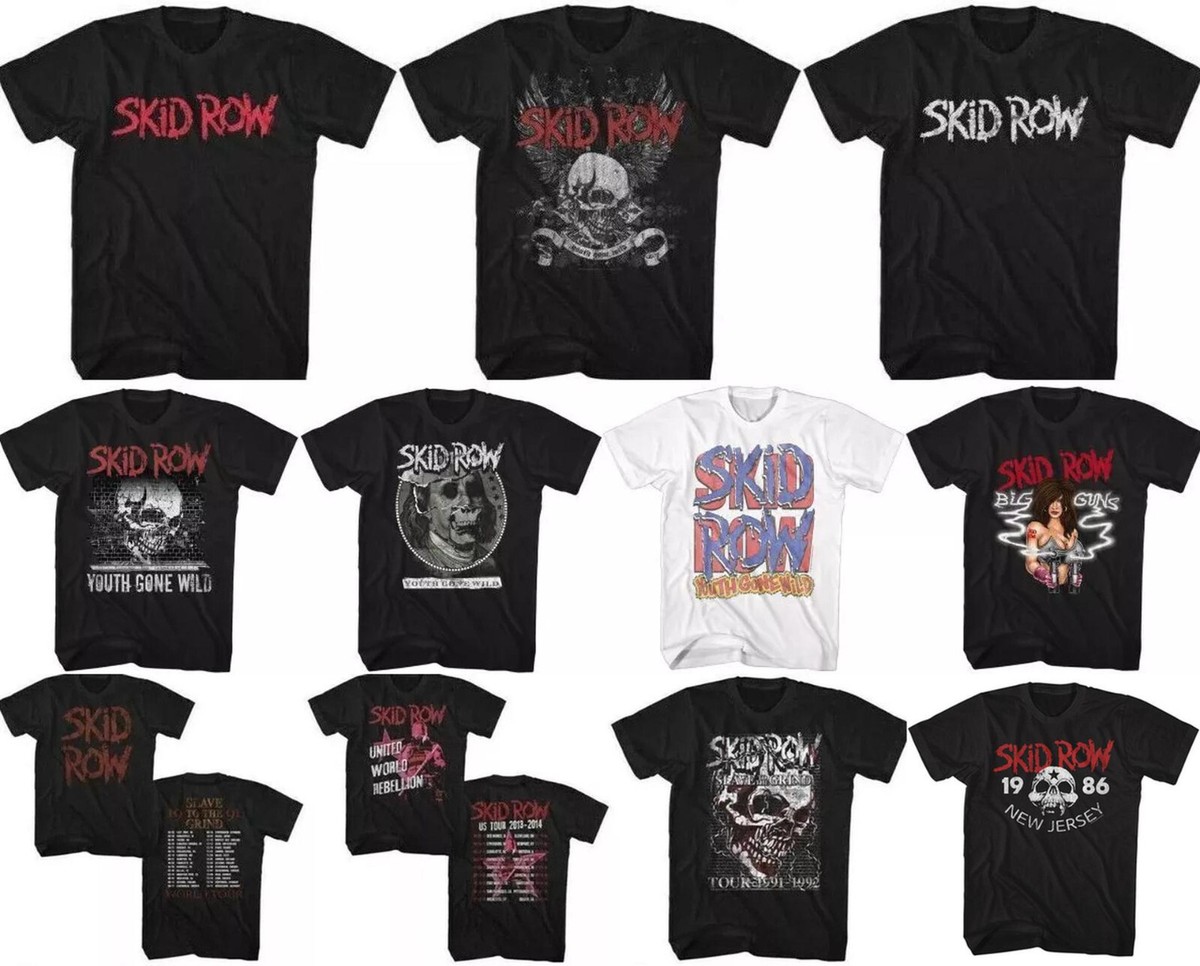 Pre-Sell Skid Row Rock Band Music Licensed T-shirt | eBay