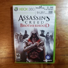 Assassin's Creed Brotherhood, 2010, Xbox 360, -  CIB Damaged Case