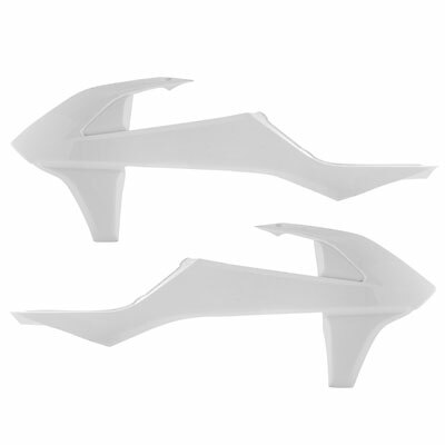 Acerbis Radiator Scoops White
