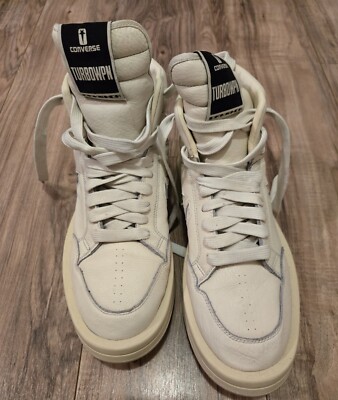 CONVERSE Rick Owens x TURBOWPN Mid “Egret” Men's 11.5 CONVERSE Rick Owens x TURBOWPN Mid “Egret” Men's 11.5