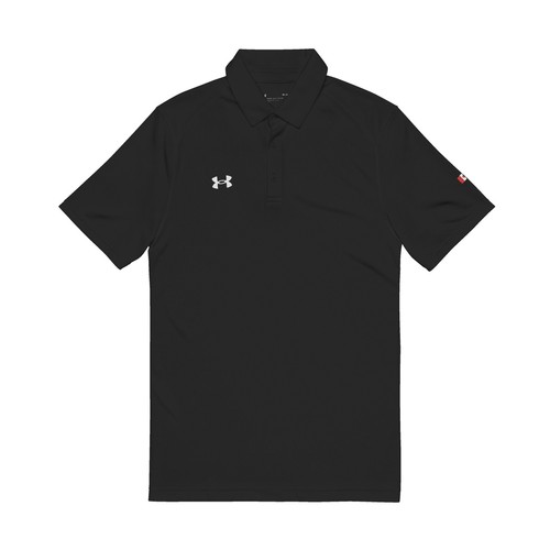 Under Amour, Canadian Flag Embroidered Polo Shirt, Casual Wear, Sports Team Gift