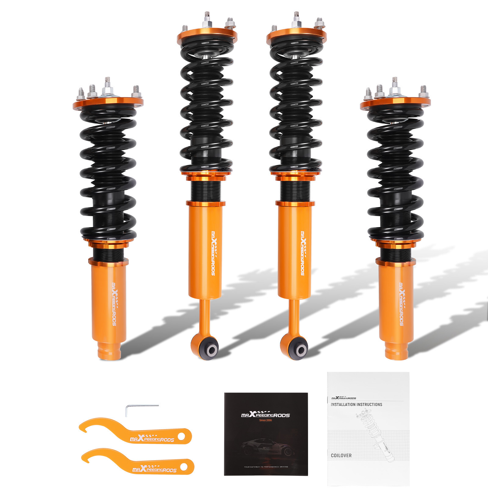 Damper Adjustable Coilover Suspension Kit For Honda Accord VI MK6 Acura TL CL II