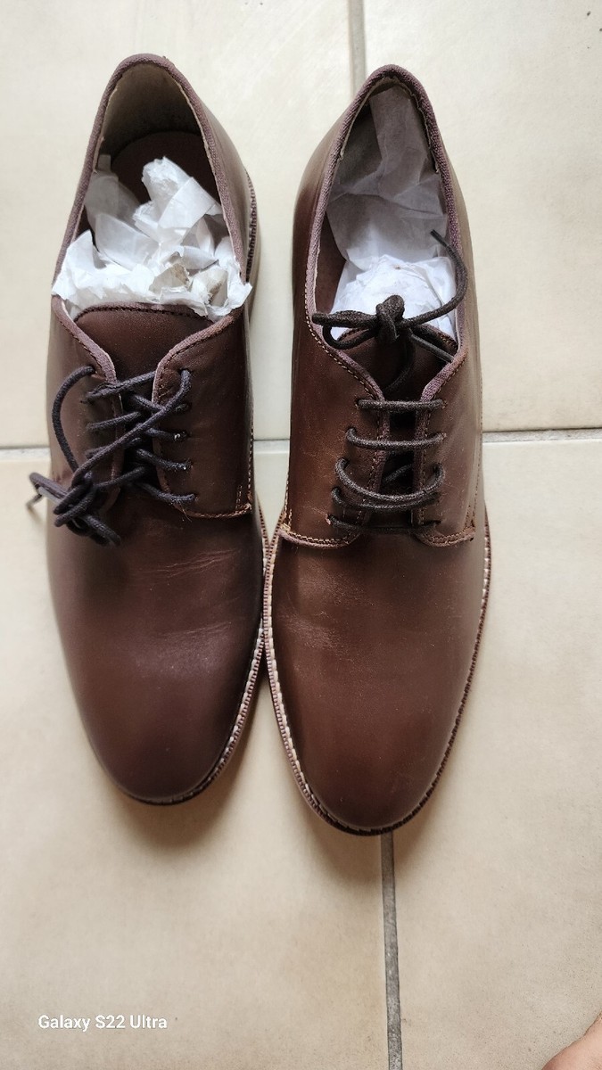 Banana Republic Mens Oxford Leather Dress Shoe. Sz. 11. Retail $150 | eBay