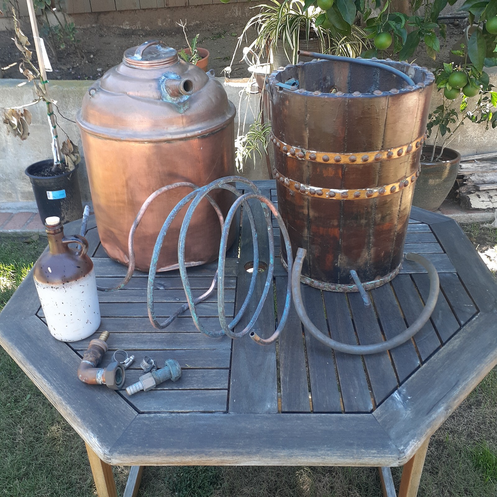 Vintage 5 G- Still Set-Up for Whiskey, Moonshine, Essential Oils