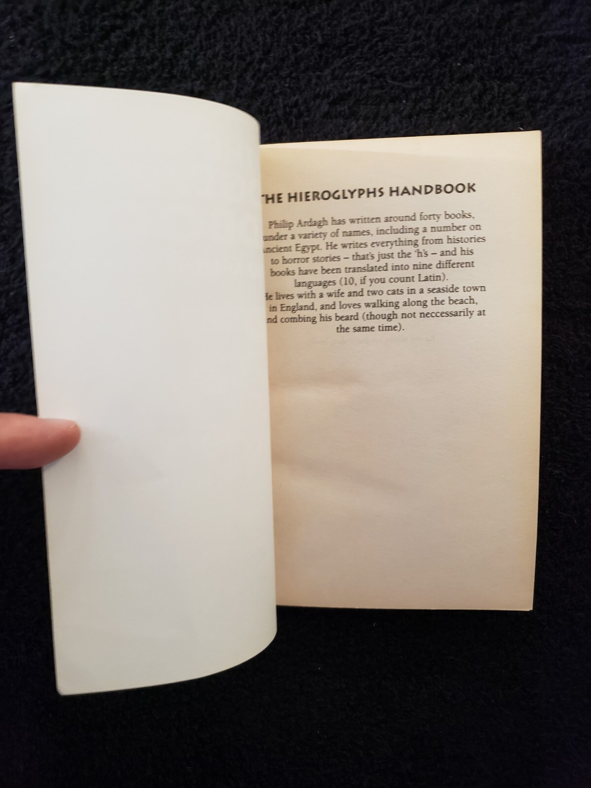 The Hieroglyphs Handbook Teach Yourself Ancient Egyptian by Philip