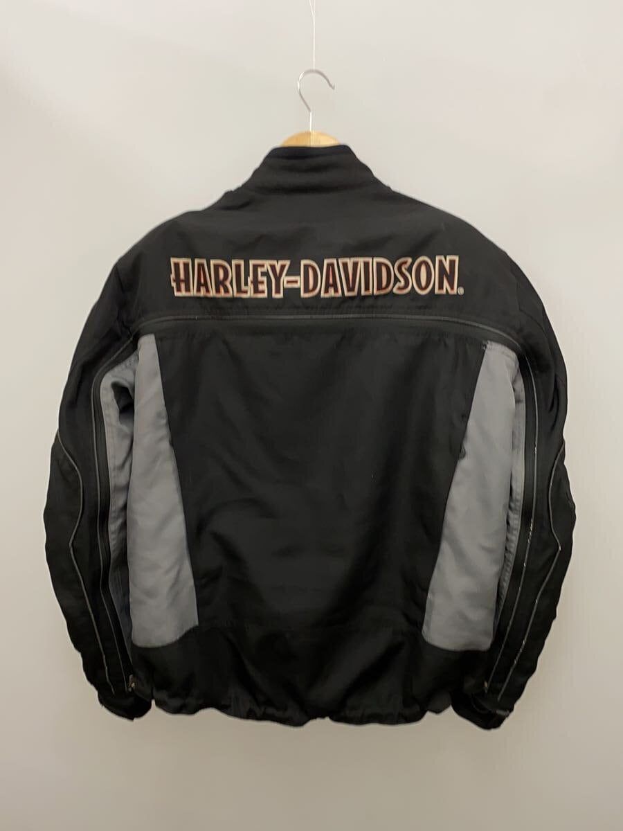 断捨離 Harley-Davidson ブラック ナイロン ジャケット Harley Davidson Bomber Jacket Women's Size Medium Black