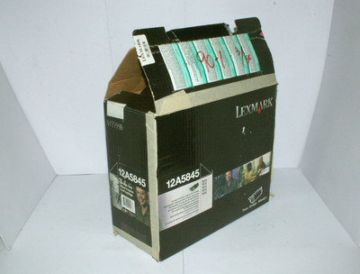 Genuine Lexmark 12A5845 Toner Print Cartridge Open Box for T610 T612 T614 T616