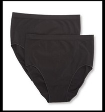 NEW Playtex Maternity Panties - 2 Pack Small Black PLSOTB