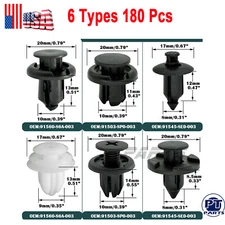 For Honda S2000 Clarity City Trim Panel Clips Bumper Fender Fastener Push Rivets