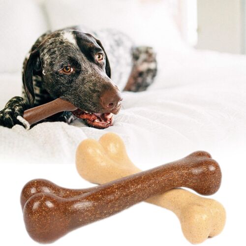 forniture ossa aggressive per cani cane masticare giocattolo ossa cucciolo animale domestico giocattolo ossa cane - Foto 1 di 14