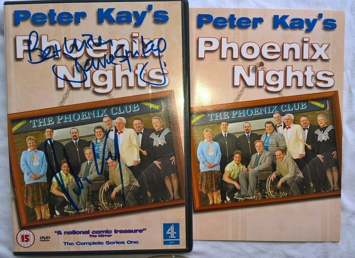 Peter Kay's Phoenix Nights: The Complete Series 1 DVD Signed